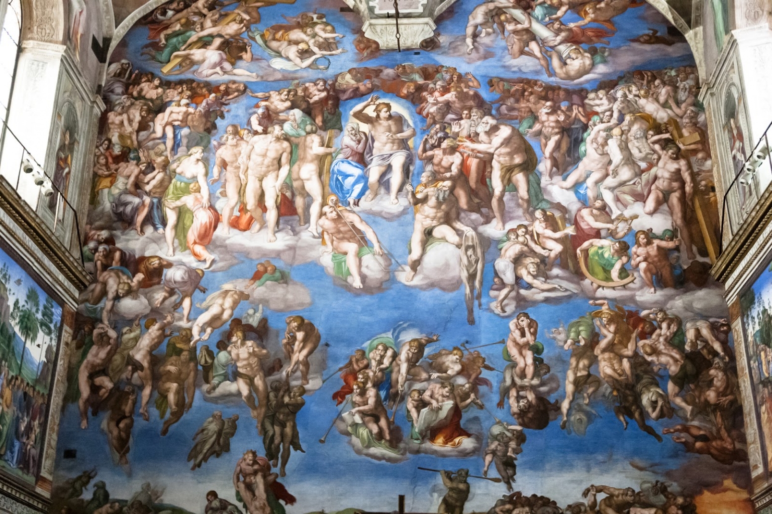 Manierista festmény - Michelangelo Utolsó Ítélet