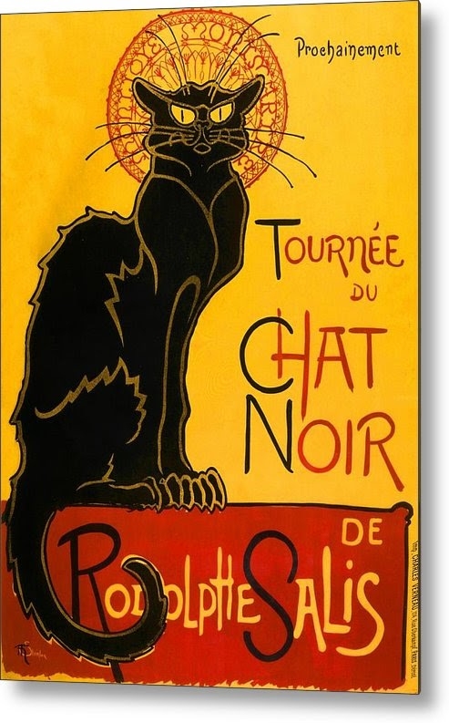 Szecesszió, Toulouse Lautrec - Chat noir