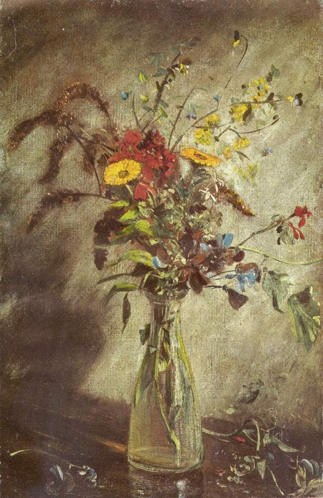 Constable - Virágos festmény