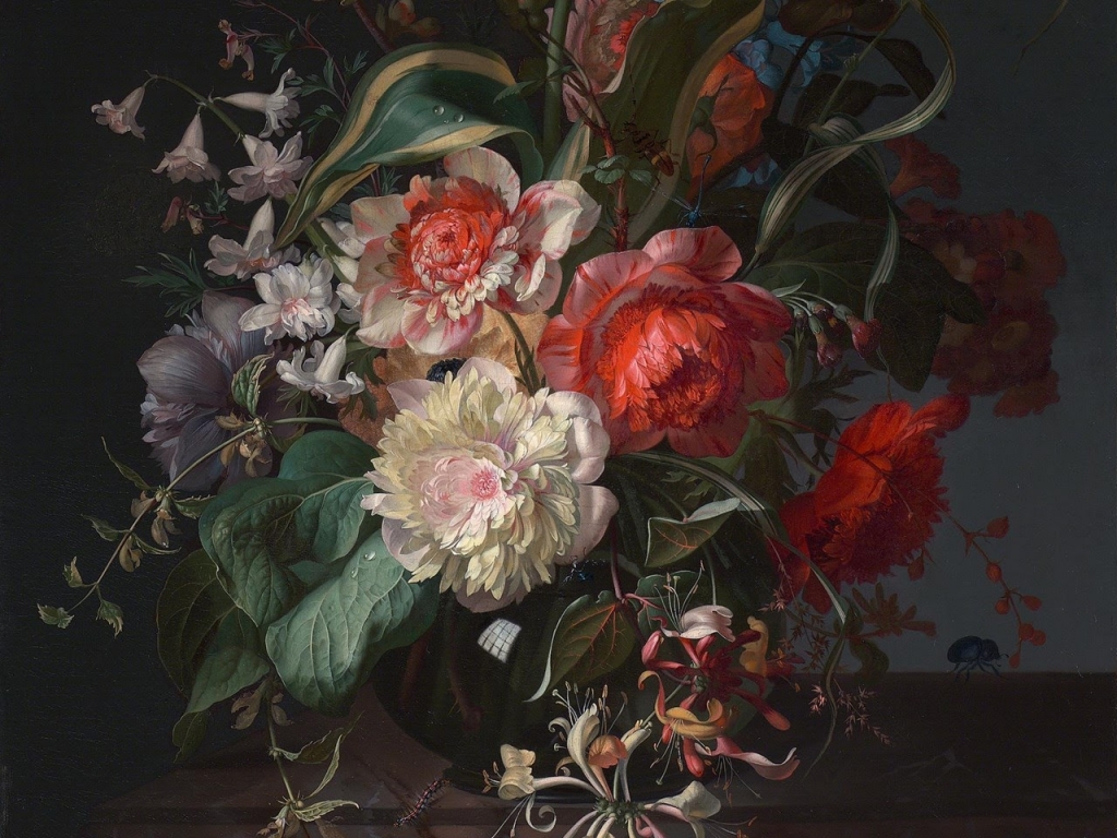 Rachel Ruysch - rózsás képek