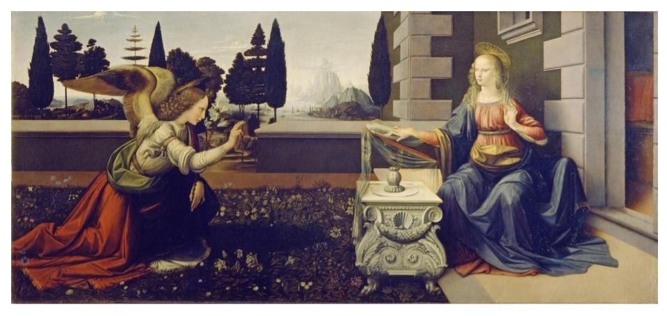 Leonardo da Vinci: Angyali üdvözlet