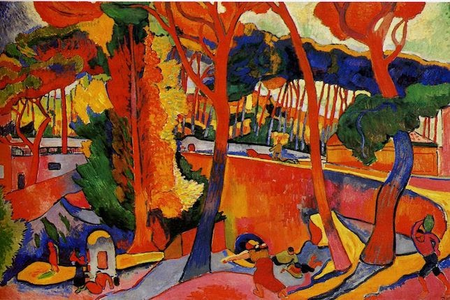 tájkép, André Derain