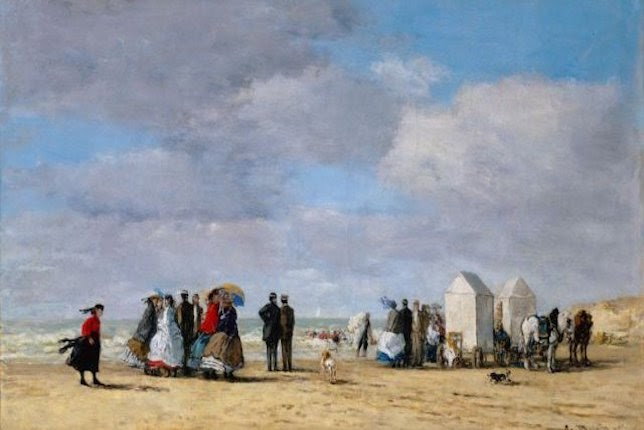 tájkép, Eugéne Boudin