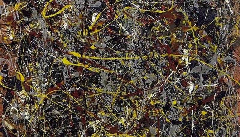 absztrakt festészet, Jackson Pollock