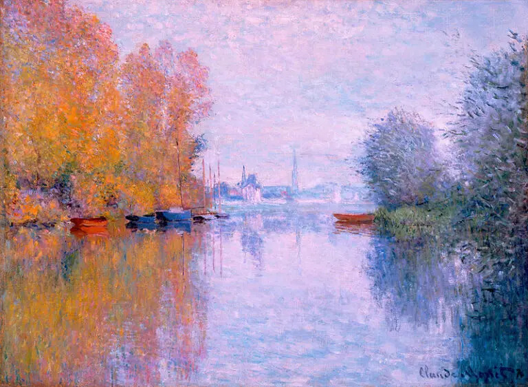 Claude Monet - Ősz a szajnán