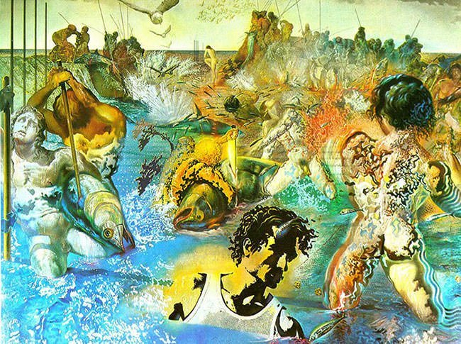 Salvador Dalí festmények, Tonhalfogás