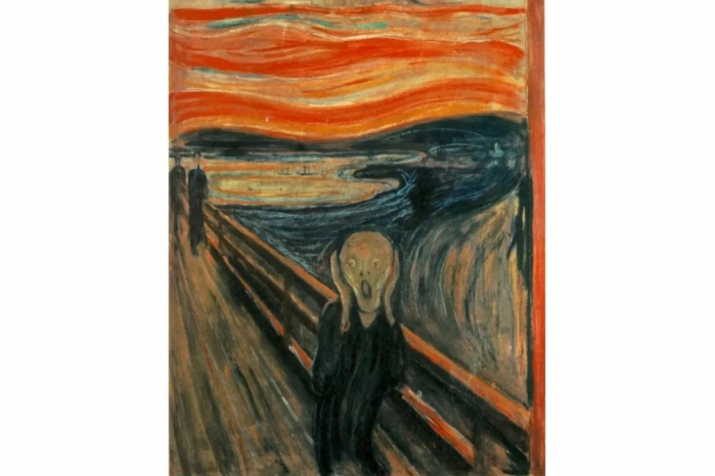 naplementés festmények, Edvard Munch