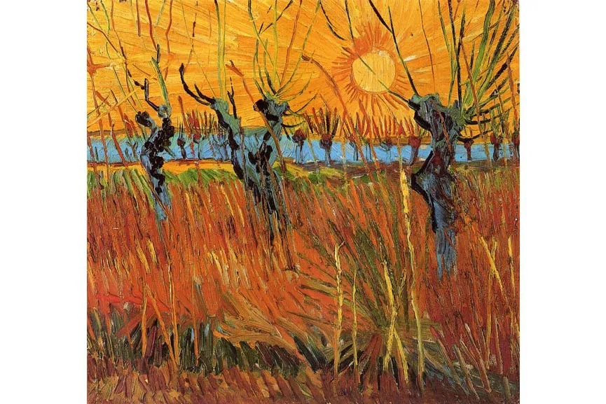 naplementés festmények, Van Gogh