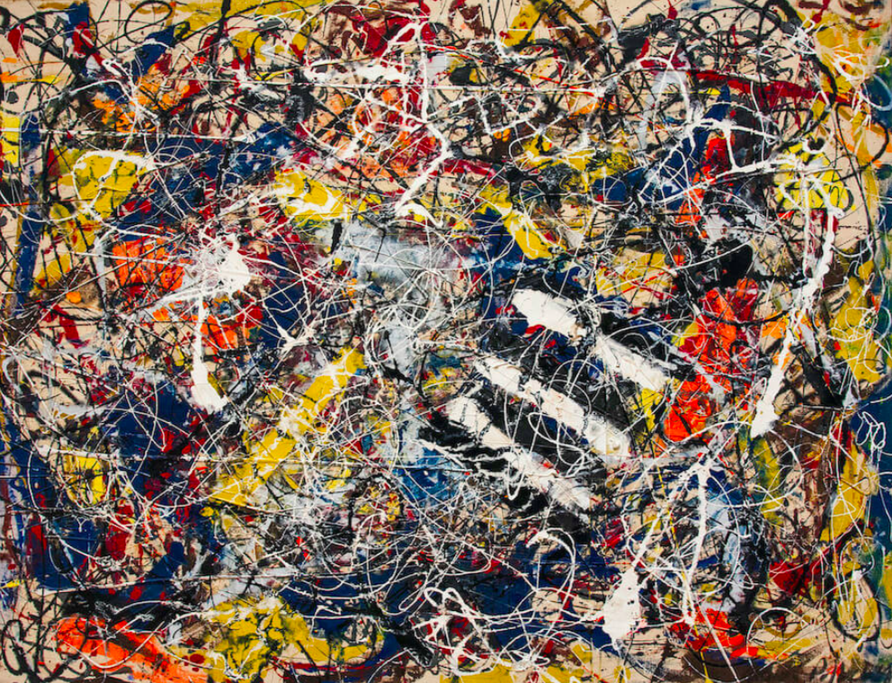 kortárs festmények, Jackson Pollock, No17a