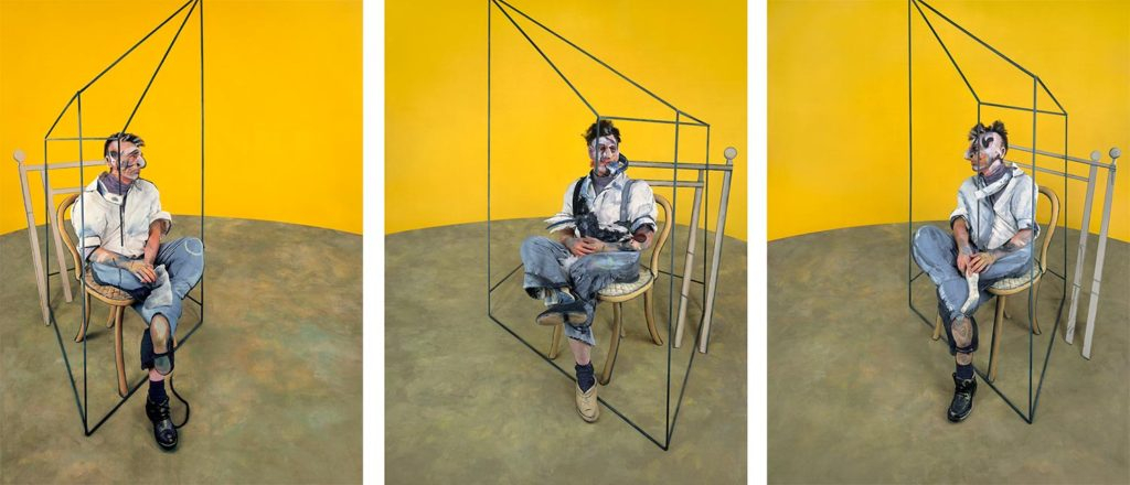 kortárs festmények, Francis Bacon, Lucian Freud három tanulmánya