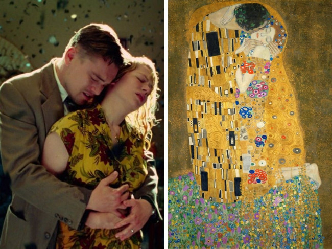 képzőművészet filmekben - Viharsziget és Klimt