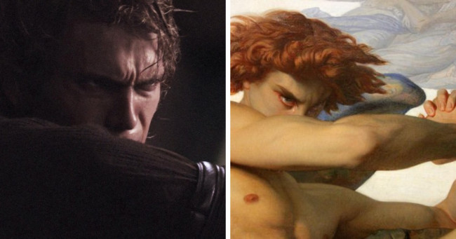 képzőművészet filmekben - A Sithek bosszúja és Alexandre Cabanel