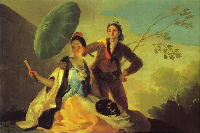 Francisco Goya y Lucientes :A napernyő , klasszicizmus