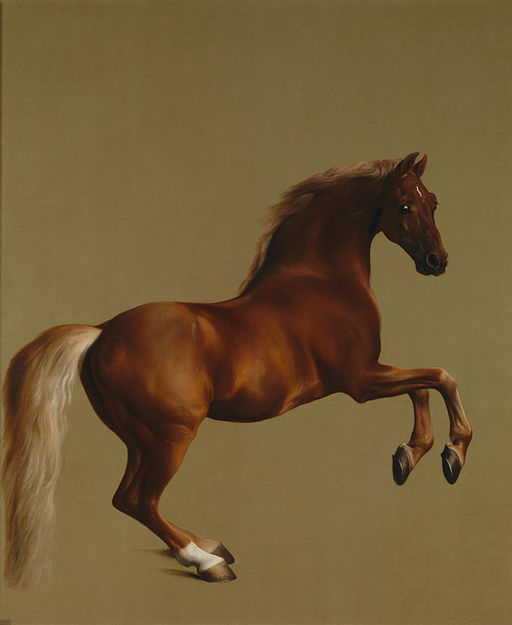 Whistlejacket - lovak festményeken