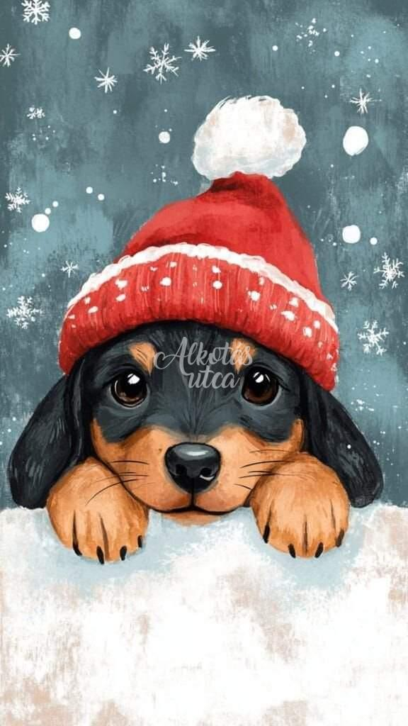 Téli tappancsok élményfestés gyerekeknek