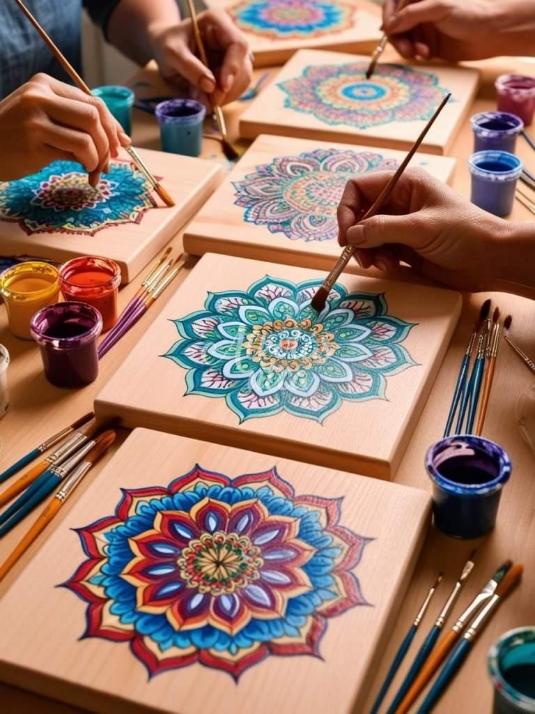mandala készítő workshop