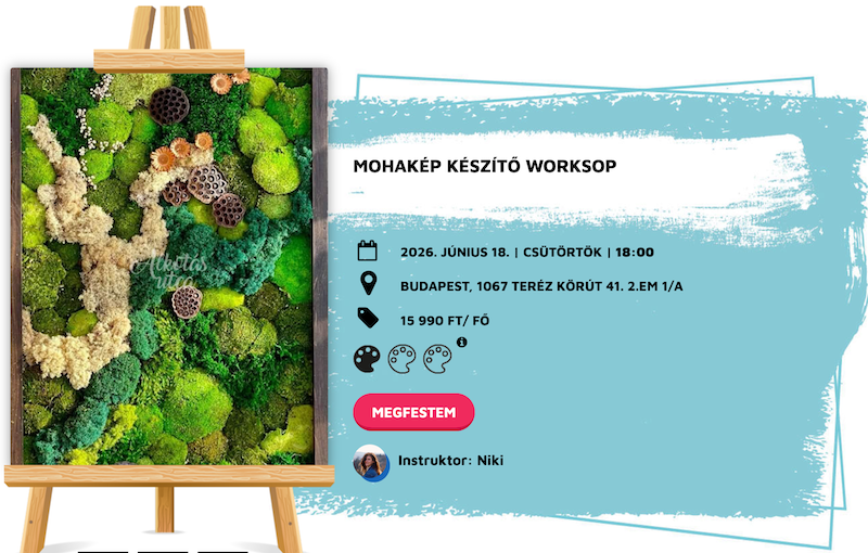 mohakép workshop