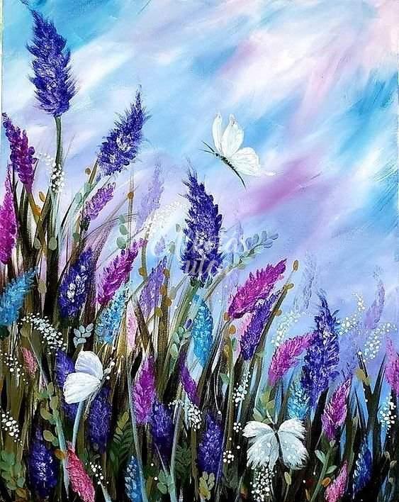 butterflies in the meadow