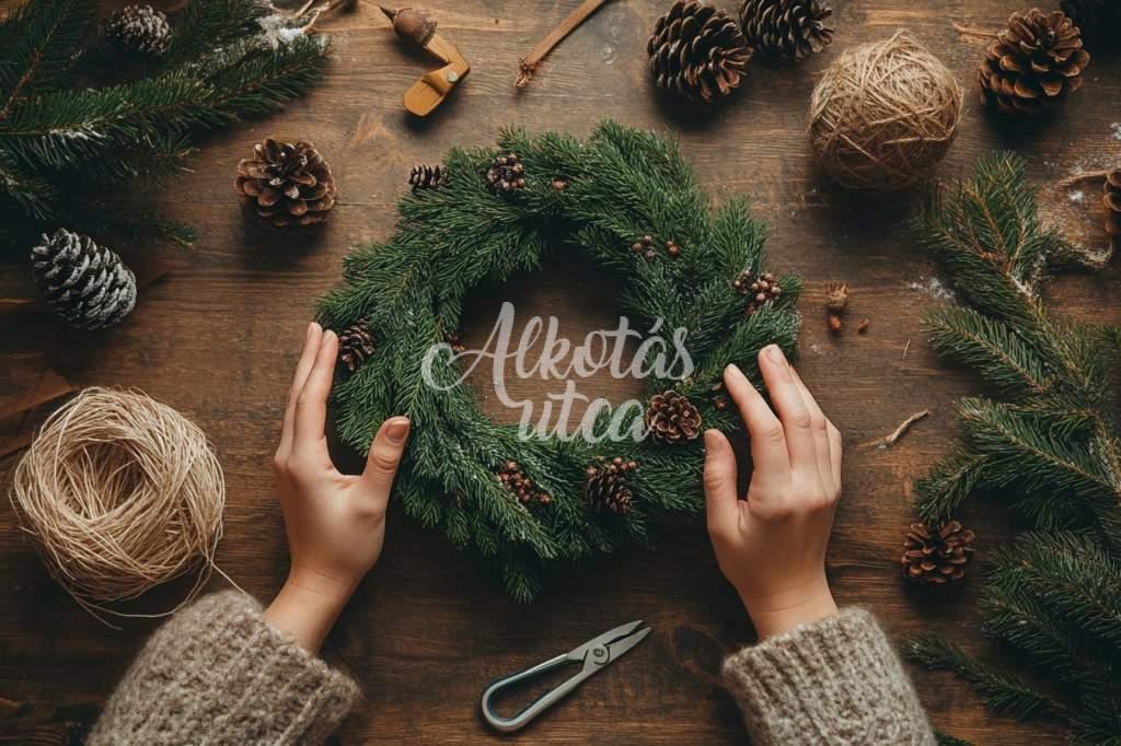 Adventi koszorú workshop 