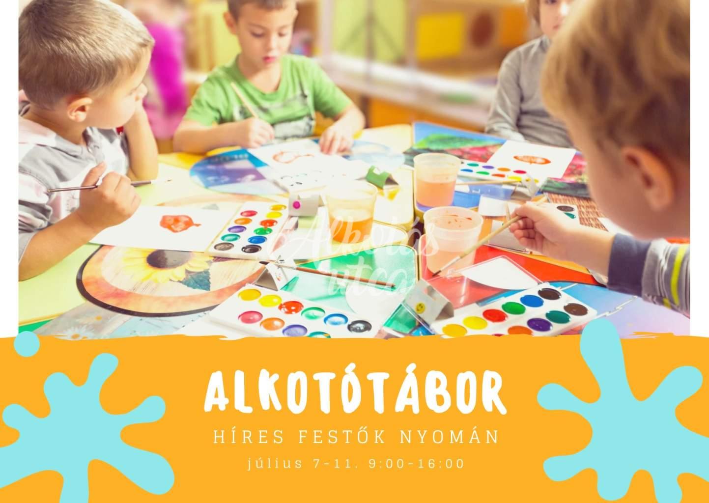 Alkotótábor - Híres festők nyomán