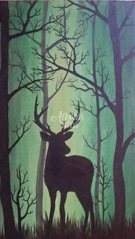 Deer in the forest